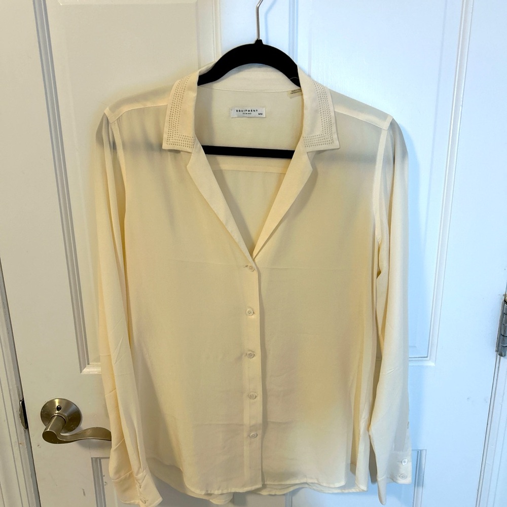 NOWT Equipment Silk Shirt (size M)